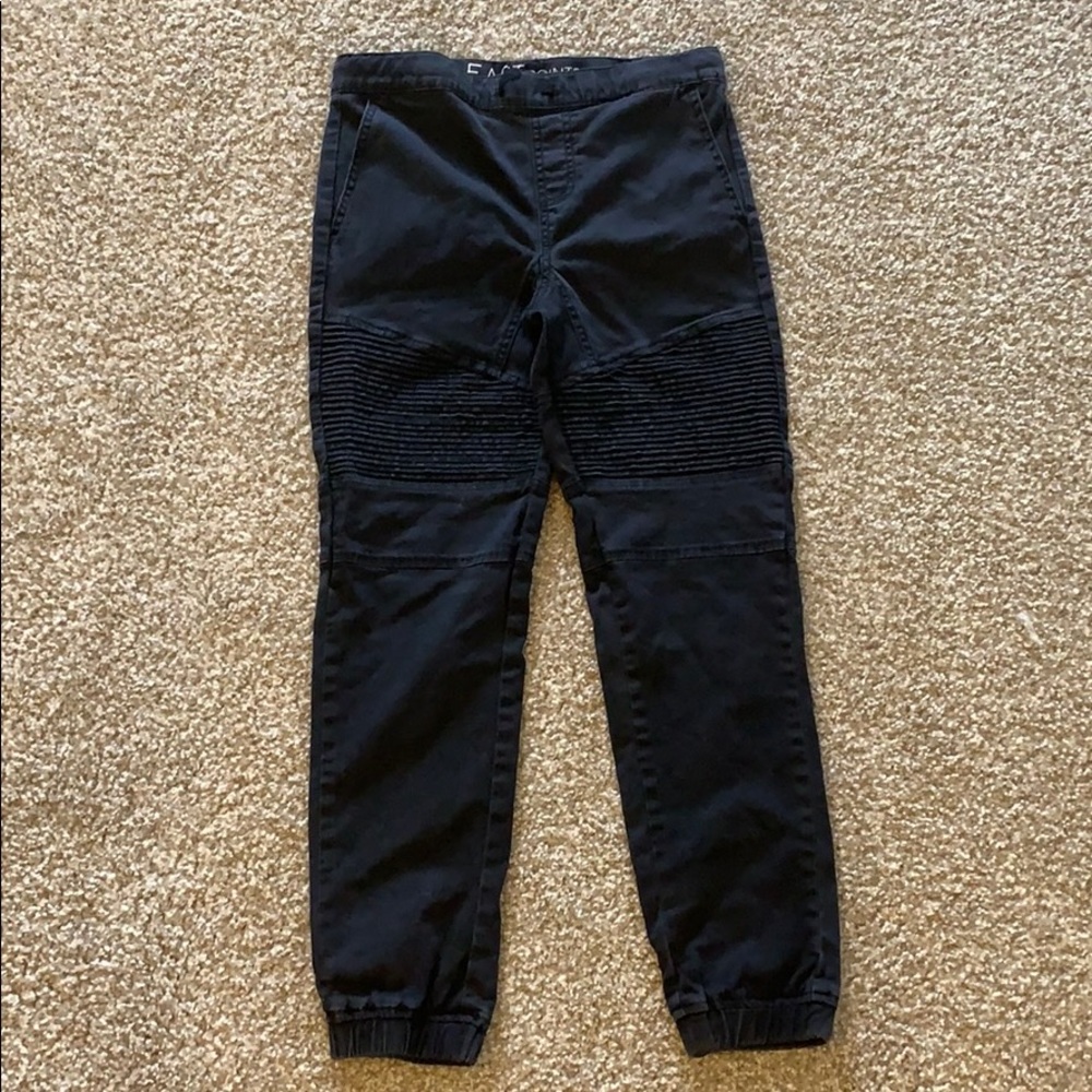 Boys motto style joggers